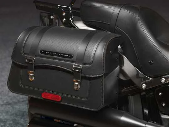 Harley Davidson Abnehmbare Satteltaschen Vinyl Schwarz 5 Harley Davidson Abnehmbare Satteltaschen Vinyl Schwarz – Bild 3