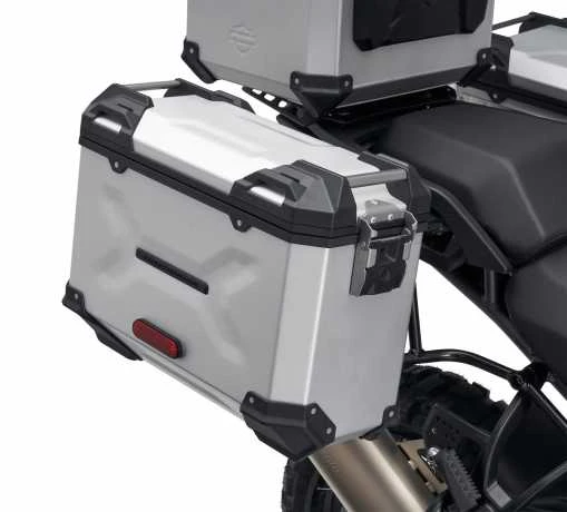 Harley Davidson Aluminum Side Cases Koffer Set Klar Eloxiert 5 Harley Davidson Aluminum Side Cases Koffer Set Klar Eloxiert – Bild 3