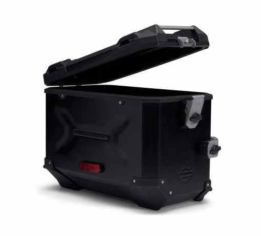 Harley Davidson Aluminum Side Cases Koffer Set Schwarz 4 Harley Davidson Aluminum Side Cases Koffer Set Schwarz – Bild 2