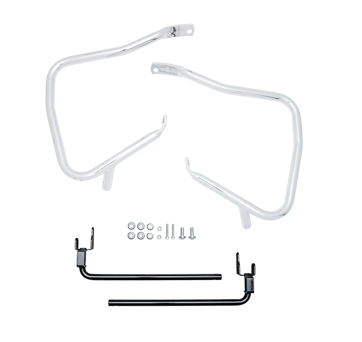 Harley Davidson Seitenkoffer-Schutzbügel Hinten Chrom 3 Harley Davidson Seitenkoffer-Schutzbügel Hinten Chrom