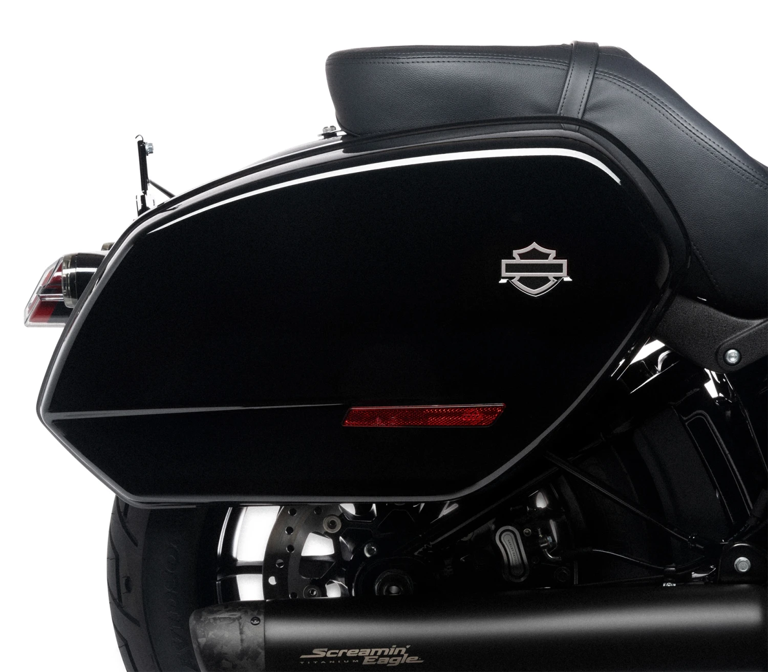 Harley Davidson ST Satteltaschen/Seitenkoffer Set Vivid Black 4 Harley Davidson ST Satteltaschen/Seitenkoffer Set Vivid Black – Bild 2