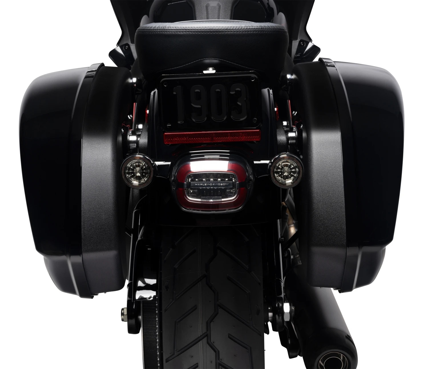 Harley Davidson ST Satteltaschen/Seitenkoffer Set Vivid Black 5 Harley Davidson ST Satteltaschen/Seitenkoffer Set Vivid Black – Bild 3