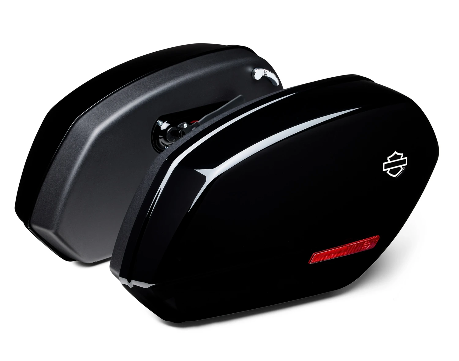 Harley Davidson ST Satteltaschen/Seitenkoffer Set Vivid Black 3 Harley Davidson ST Satteltaschen/Seitenkoffer Set Vivid Black