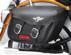 Harley Davidson Leder-Satteltaschen Im Fat Boy Style -Harley Davidson Store 90320 00d 2
