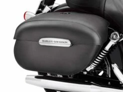 Harley Davidson Verschließbare Leder-Seitenkoffer -Harley Davidson Store 91615 09a harley