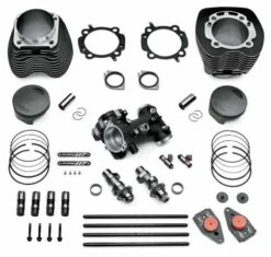 Harley Davidson Screamin Eagle Bolt-On 117" Kit, Schwarz