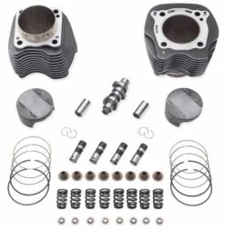 Harley Davidson Screamin Eagle Stage III Kit 117ci Schwarz Granit