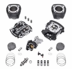 Harley Davidson Screamin Eagle Stage IV Kit 117ci Schwarz/highlights