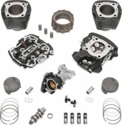 Harley Davidson Screamin Eagle Stage IV Kit 117ci Schwarz Highlighted