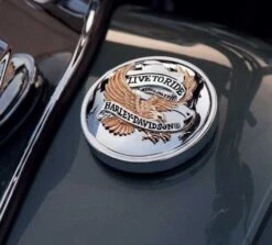 Harley Davidson Tankdeckel-Medaillon Live To Ride -Harley Davidson Store 99020 90t 3