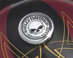Harley Davidson Tankdeckel-Medaillon Willie G Skull -Harley Davidson Store 99670 04 harley2